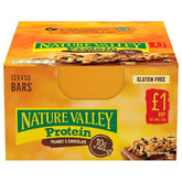 Nature Valley Protein Peanut & Chocolate Cereal Bar 40g (Case of 12)  Adomoo